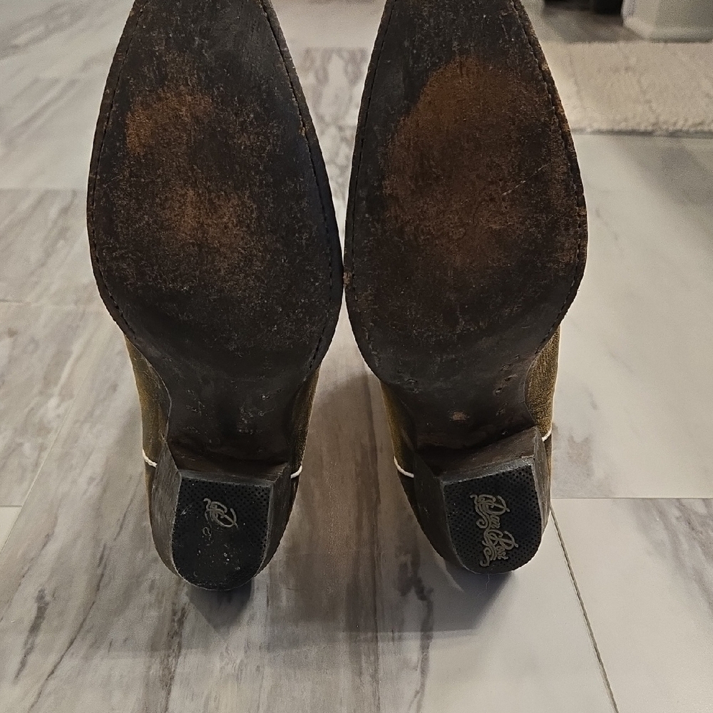 Dan Post American Flag Womens Cowboy Boots - Picture 7 of 9